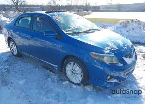 2010 Toyota Corolla S z USA, uszkodzony, nr VIN 2T1BU4EE5AC478379